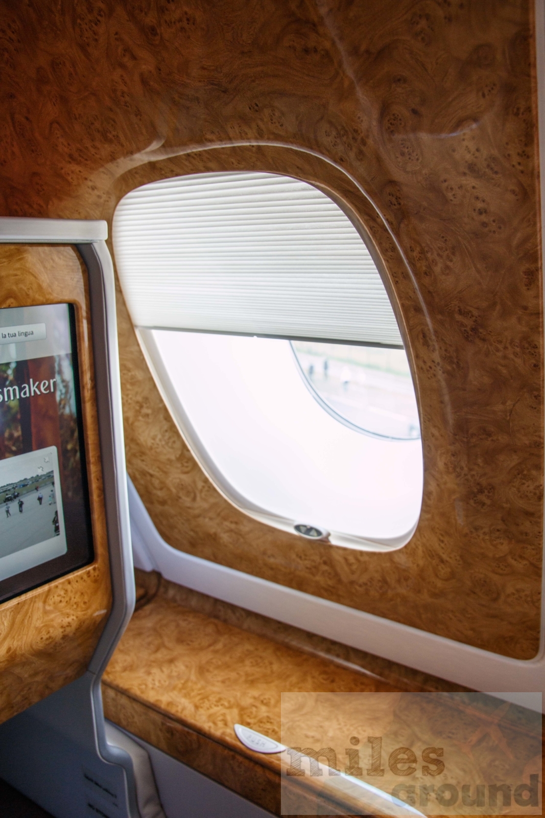 Business Class Sonnenrollos Airbus A380 25 Business Class Sonnenrollo