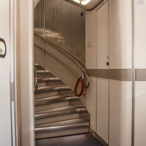Emirates A380 Zugang Upper Deck