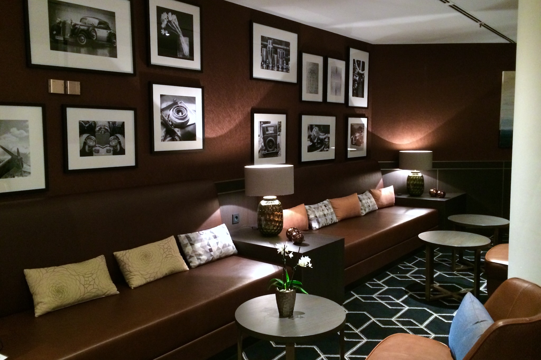 Lounge im Sheraton Berlin Grand Hotel Esplanade