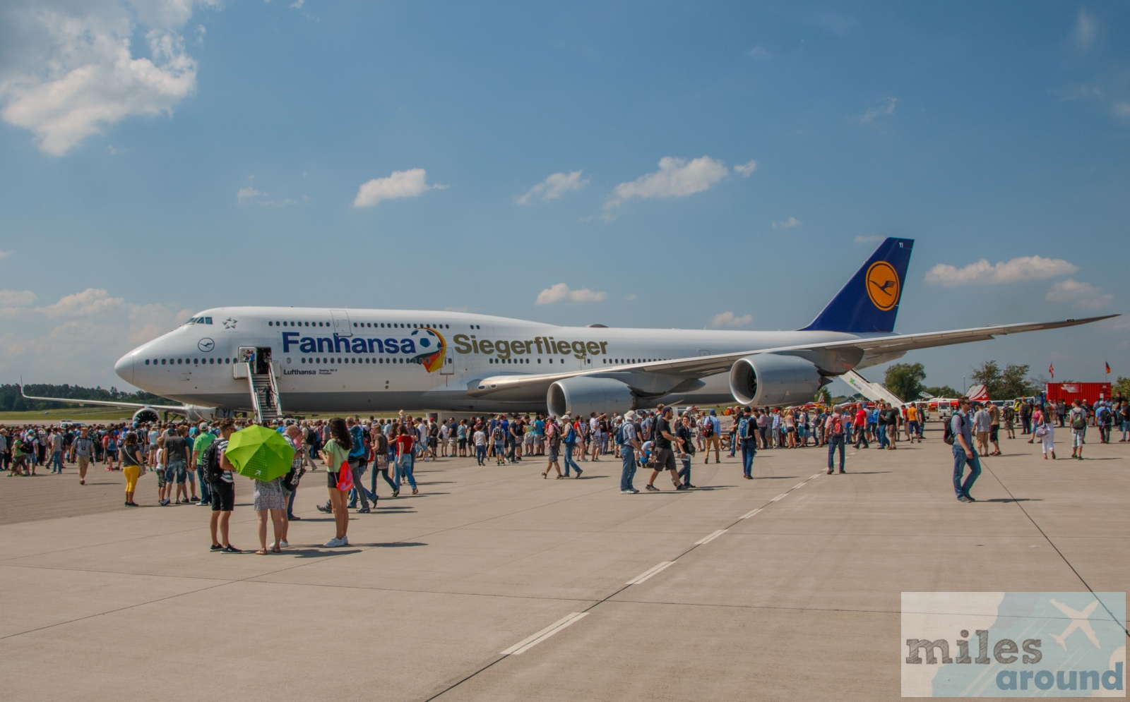 Read more about the article Sonderflug: Mit dem Lufthansa Siegerflieger auf die ILA 2016