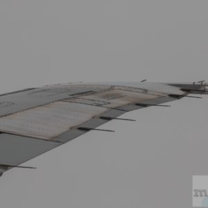 American Airlines MD-82 Wing