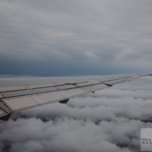 American Airlines MD-82 Wing view