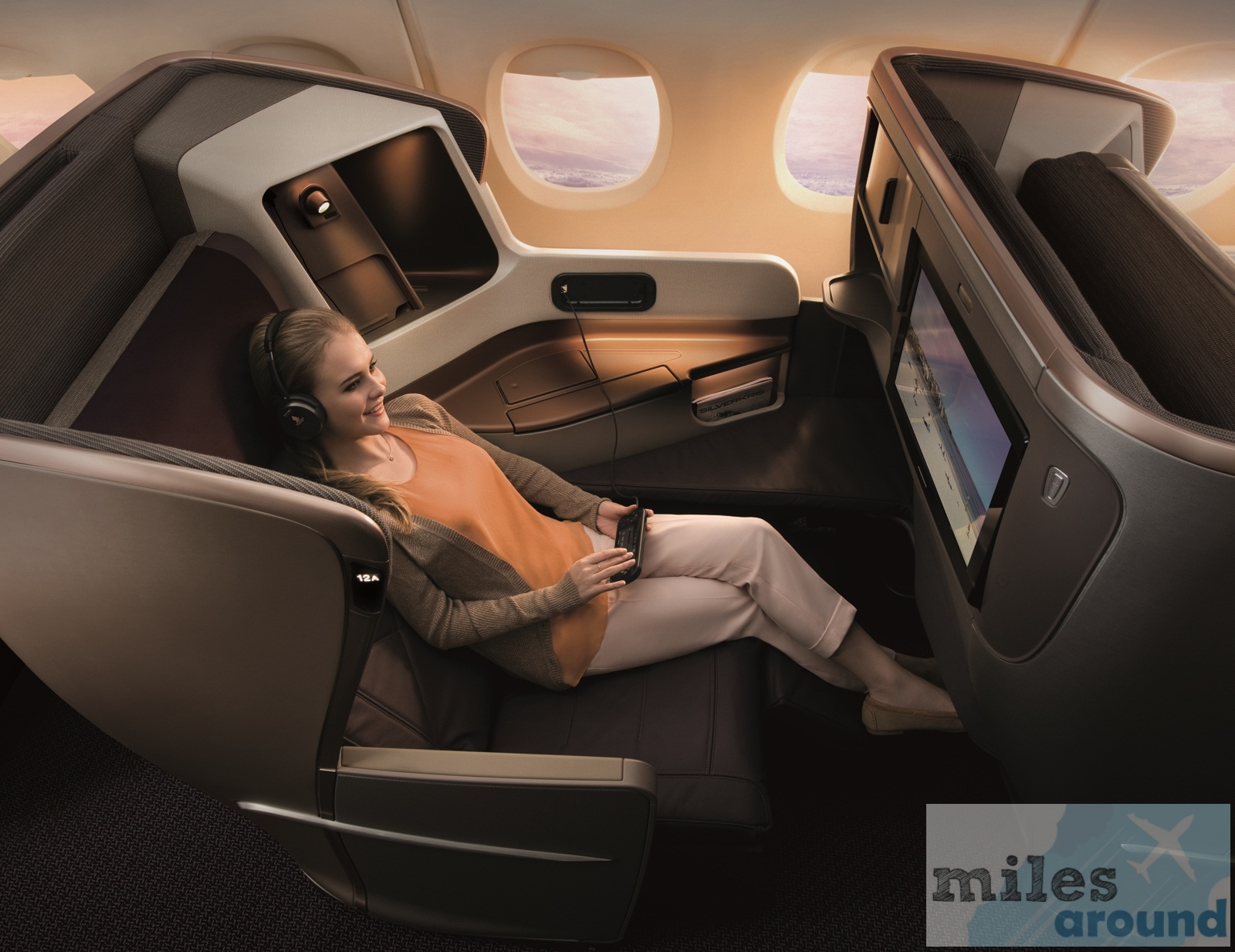 Business Class A350 (Quelle: Singapore Airlines)