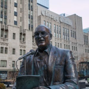 Jack Brickhouse Statue