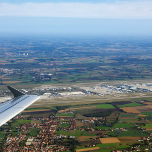 Flughafen München kurz nach dem Start