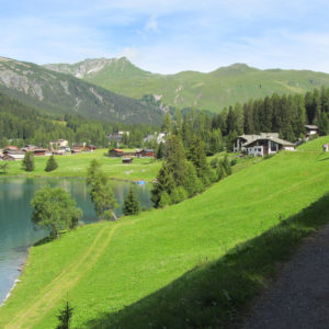 Wanderweg am Davoser See