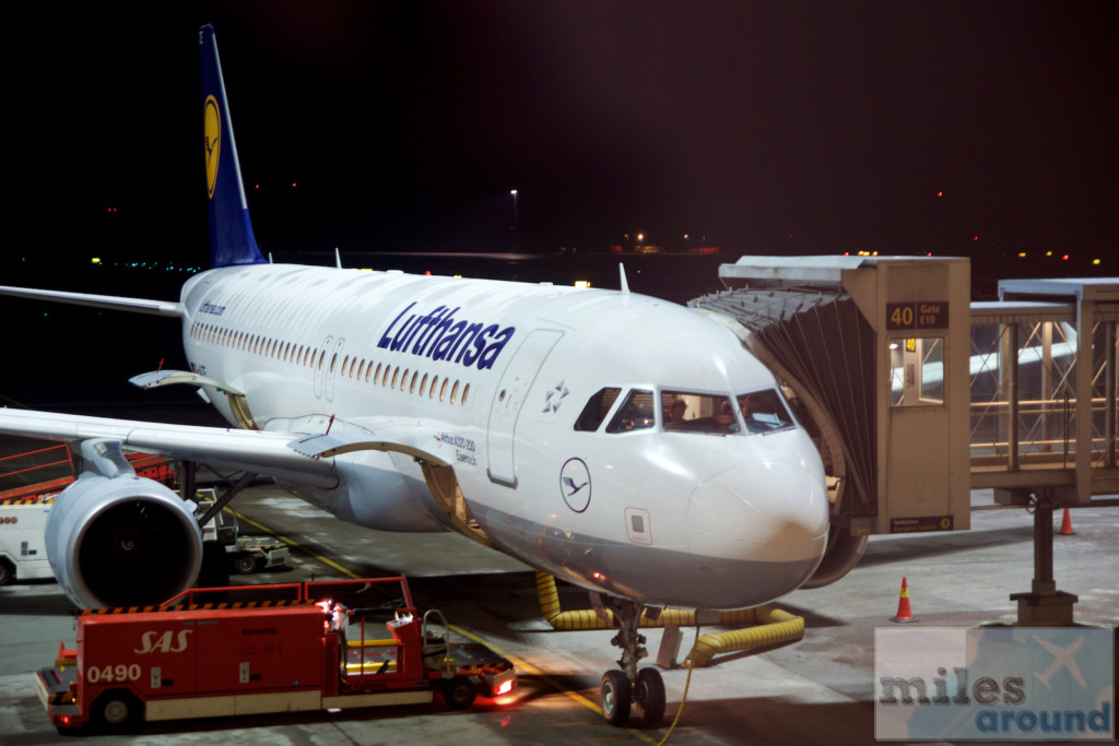 Lufthansa Airbus A320-200 (D-AIZE - "Eisenach") am Flughafen Oslo