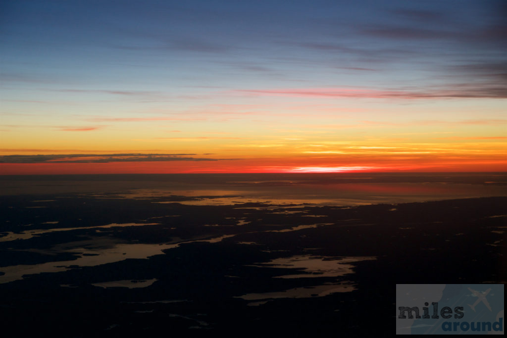 Sonnenaufgang über Norwegen