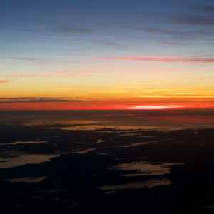 Sonnenaufgang über Norwegen