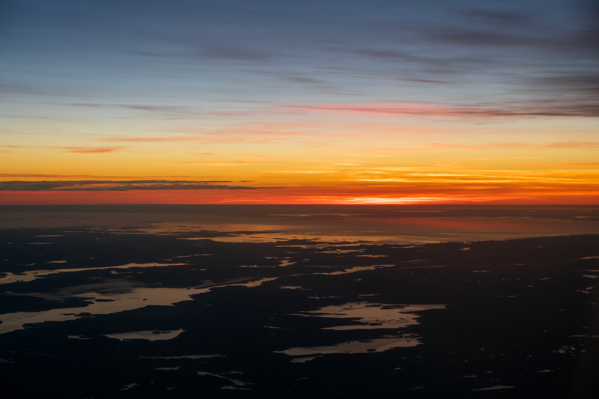 Sonnenaufgang über Norwegen