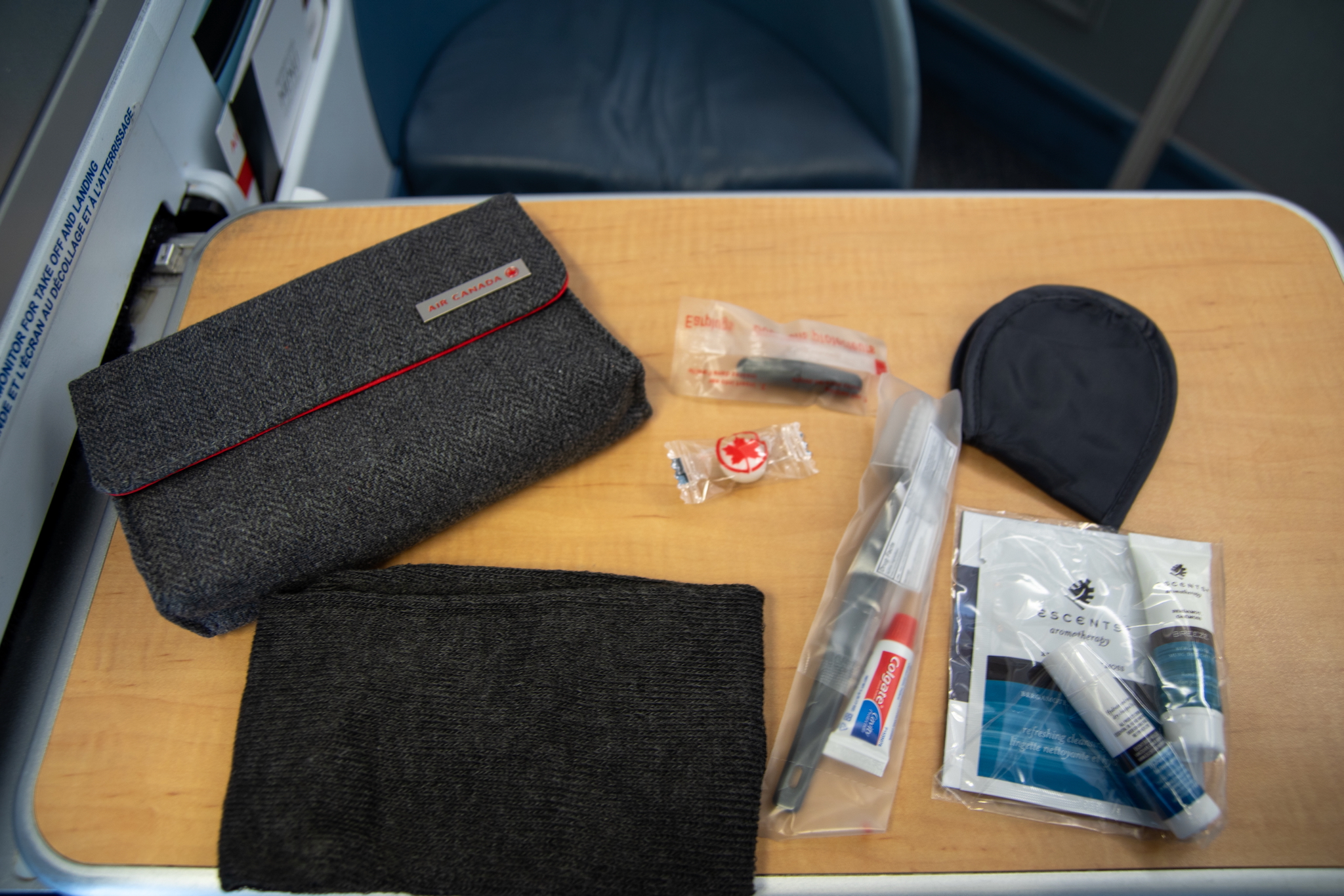 Air Canada Business Class im Airbus A330-300 nach Toronto 23 Air Canada Business Class Amenity Kit