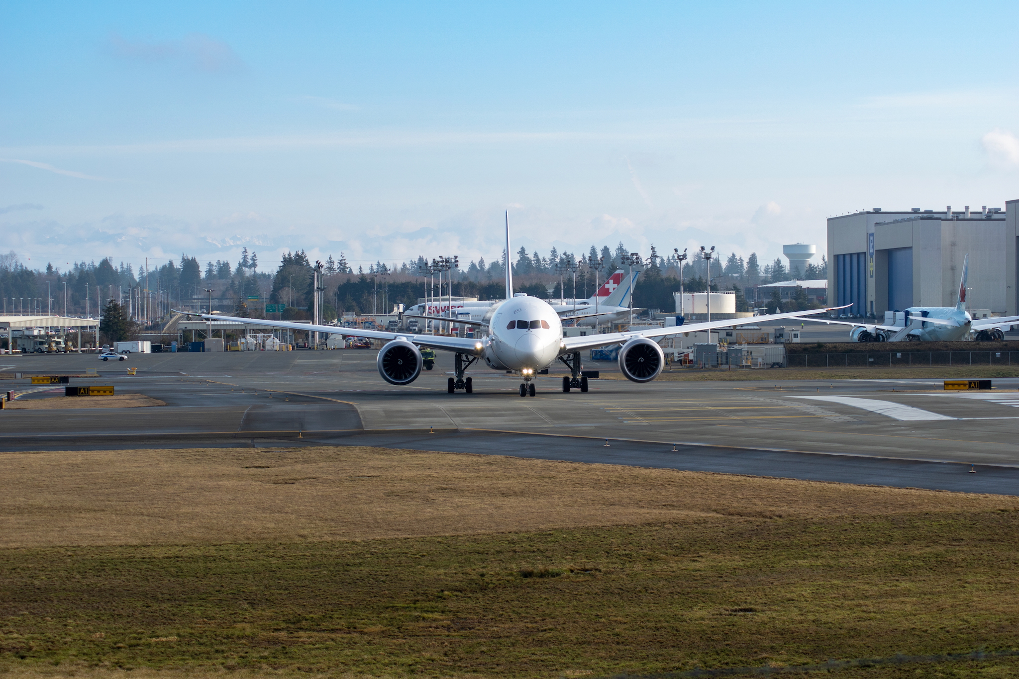 Planespotting am Boeing-Werk in Everett 22 Japan Airlines Boeing 787 - MSN 34843 - JA867J
