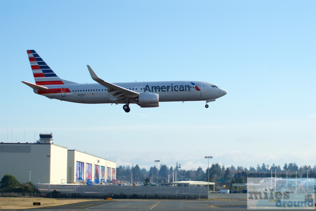 Planespotting am Boeing-Werk