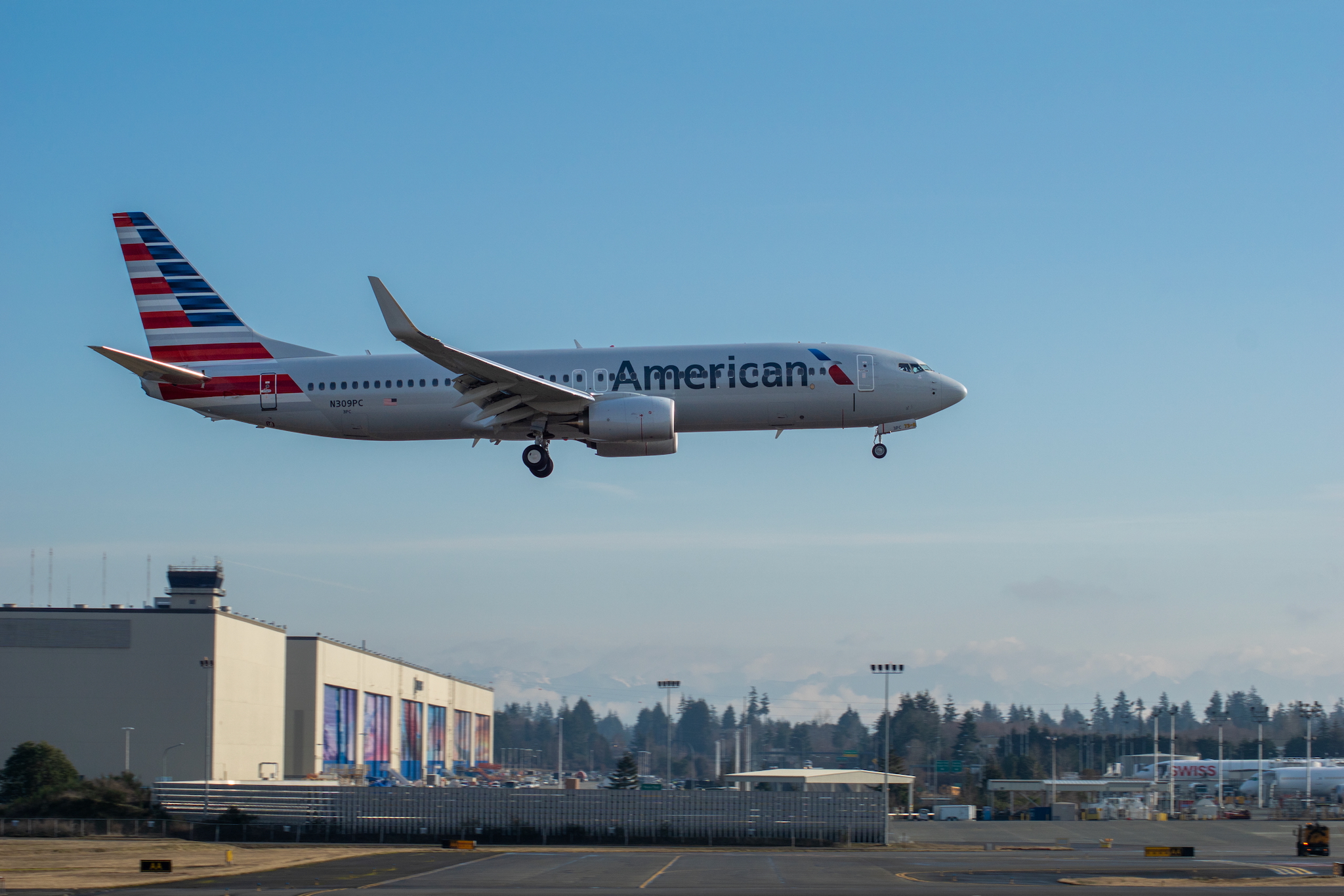 Planespotting at the Boeing plant