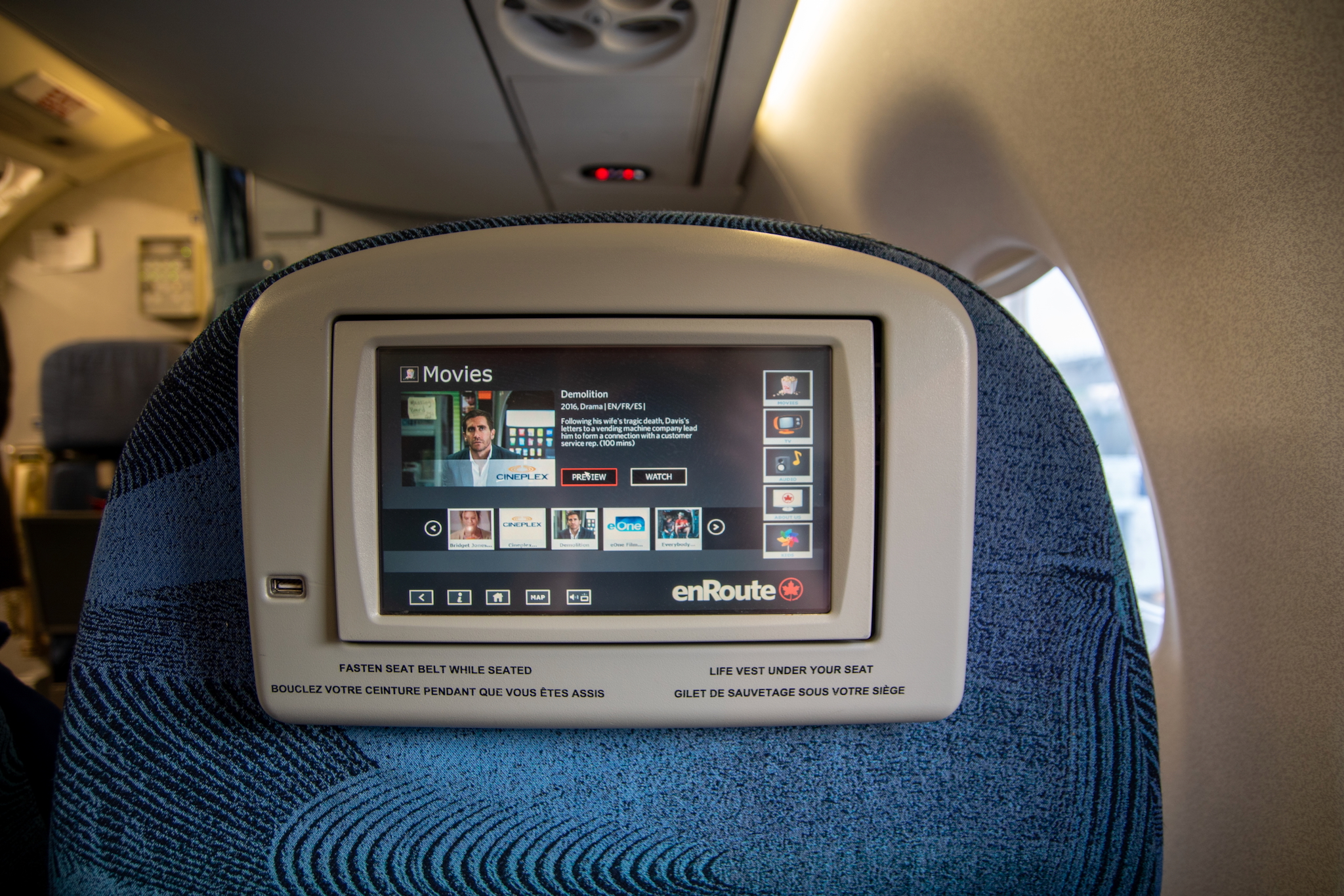 Air Canada Business Class im Embraer ERJ-190