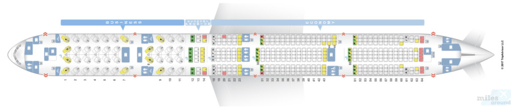 Sitzplan Air Canada Boeing 777-300ER (Quelle: seatguru.com)