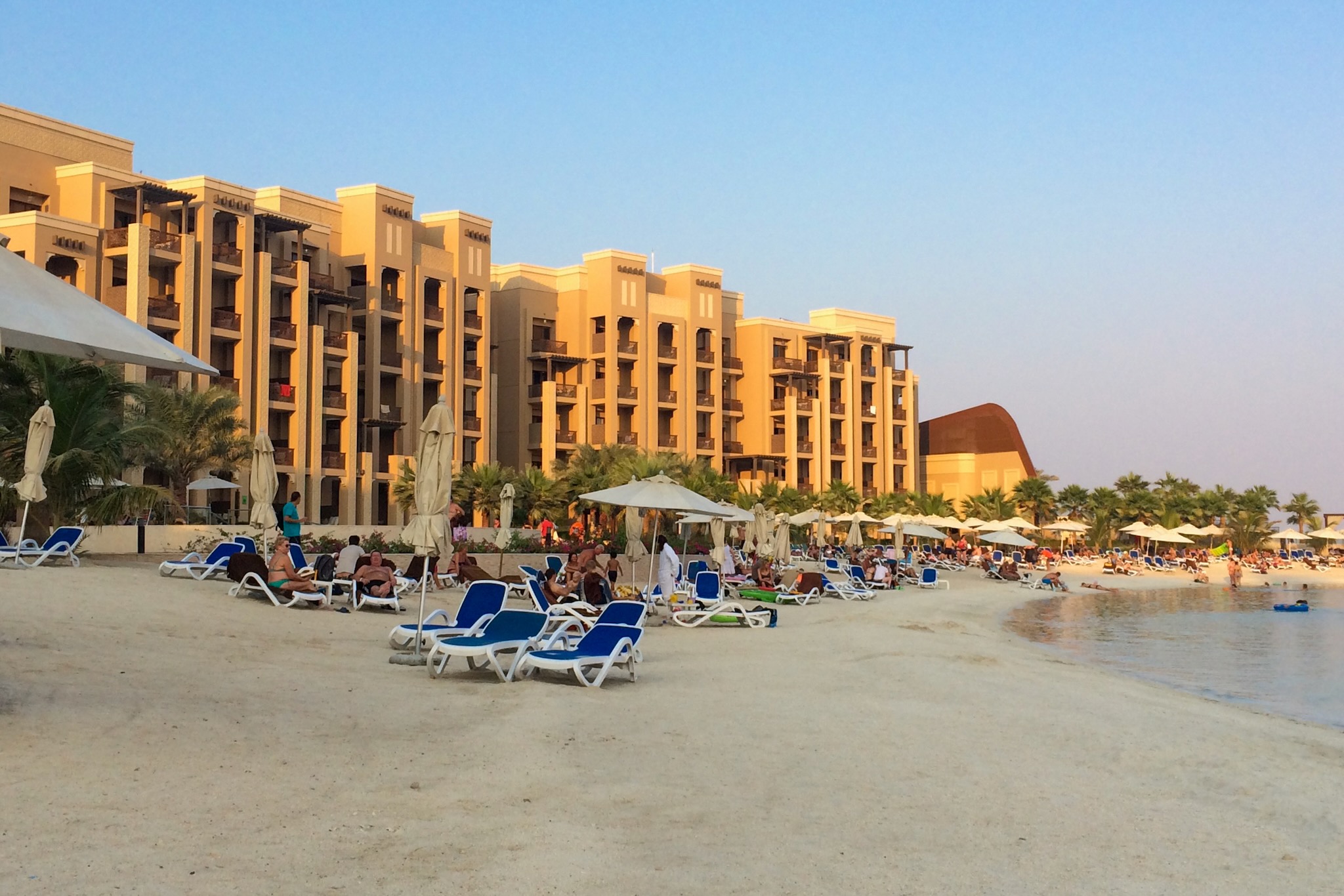 Strand am Persischen Golf