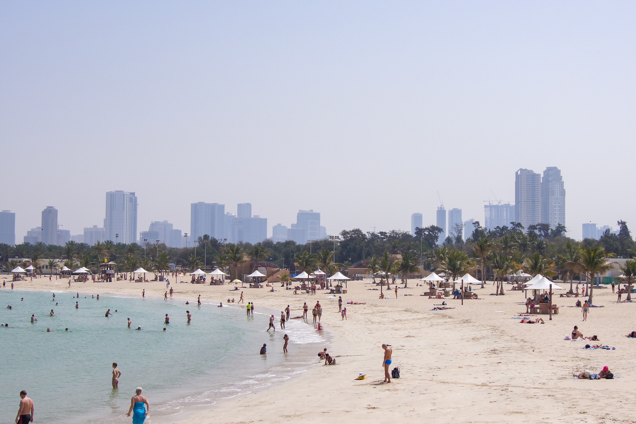Strand in Dubai