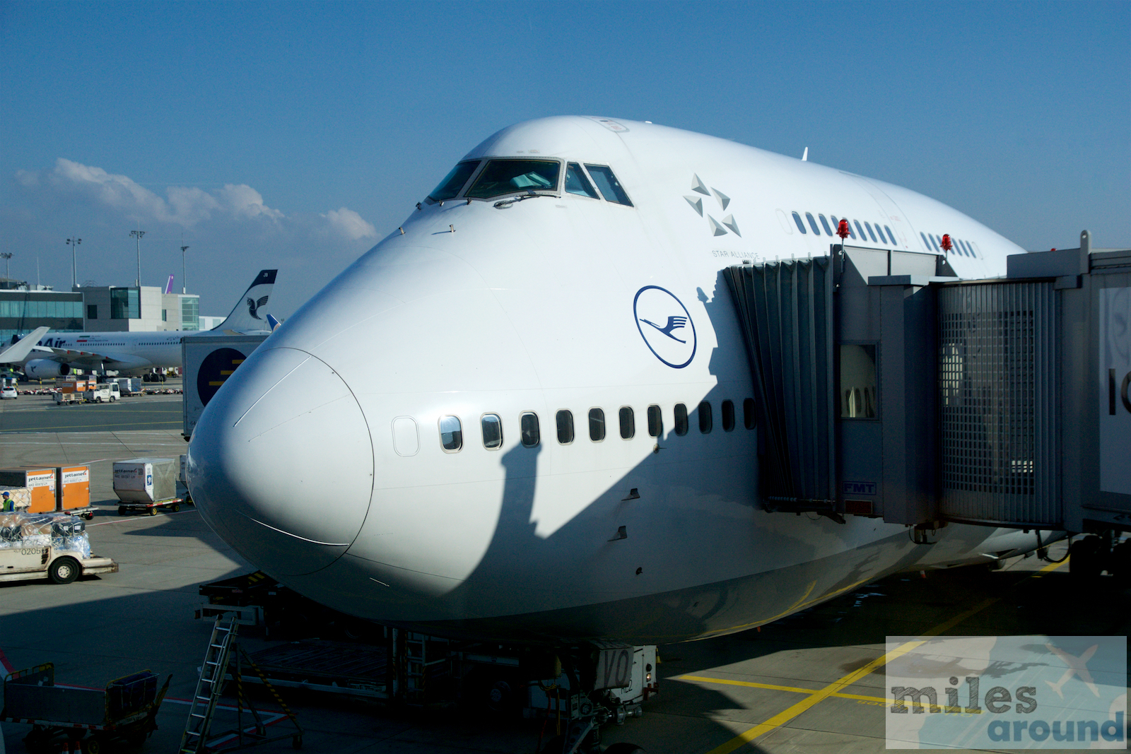 Lufthansa Economy Class in der Boeing 747-400