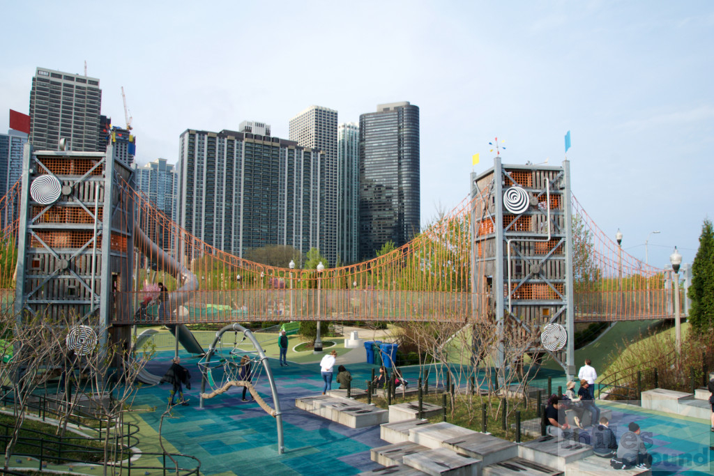 Chicago erleben mit dem Chicago CityPASS (Tag 1) 29 Spielplatz im Maggie Daley Park