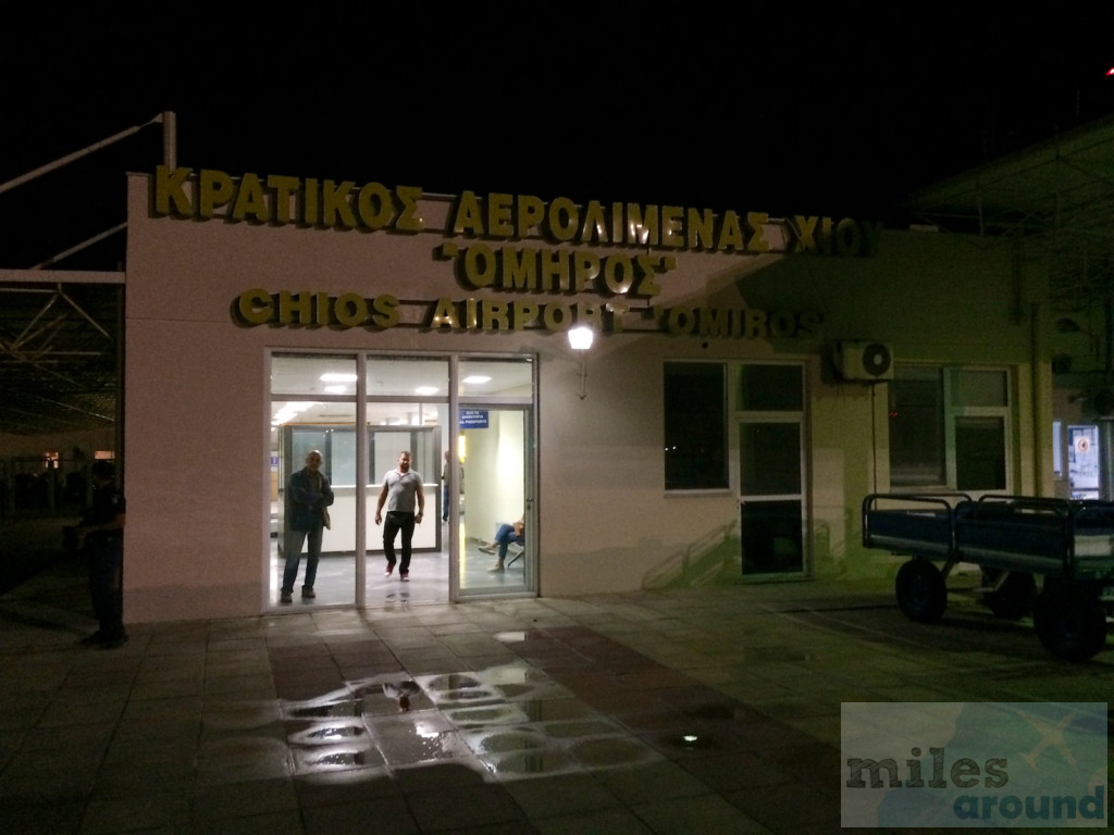 Flughafengebäude von Chios