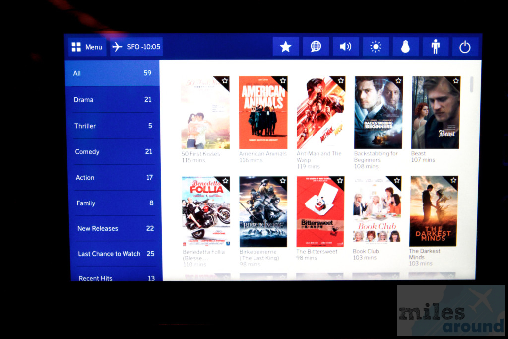 SAS Go in der Airbus A340-300 nach San Francisco 23 Angebot im SAS In-flight Entertainment