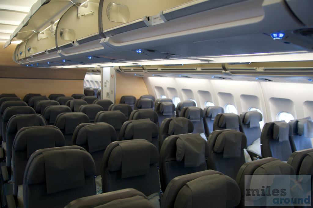 Kabine in der SAS Go im Airbus A340