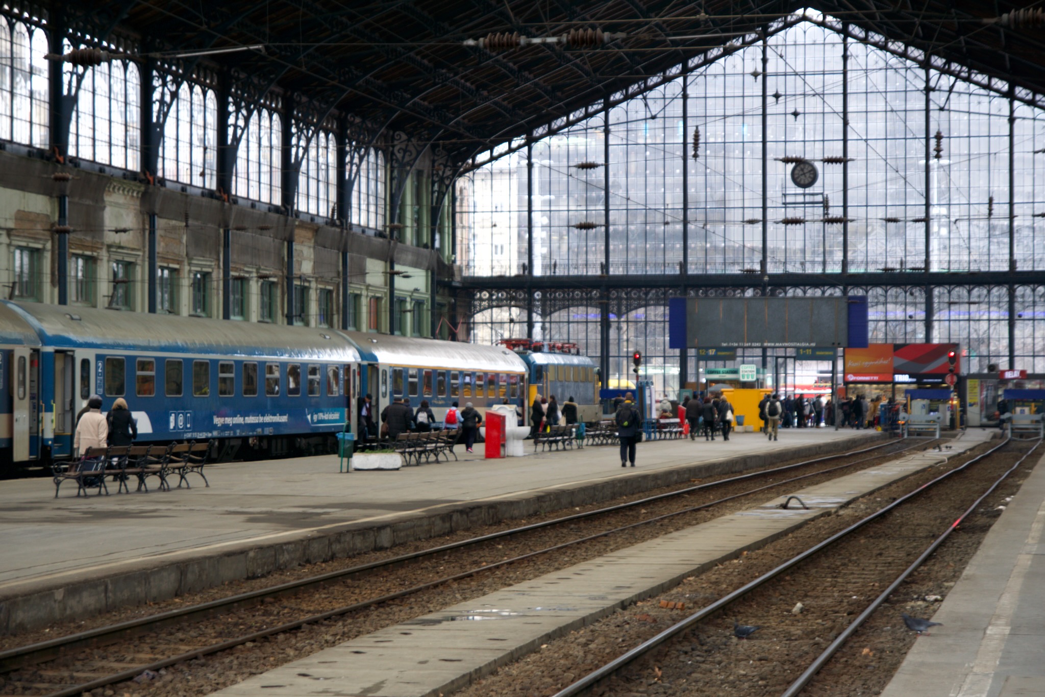 Westbahnhof "Budapest-Nyugati"