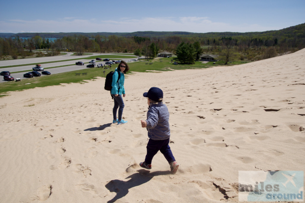 Familienspass in den Sleeping Bear Dunes