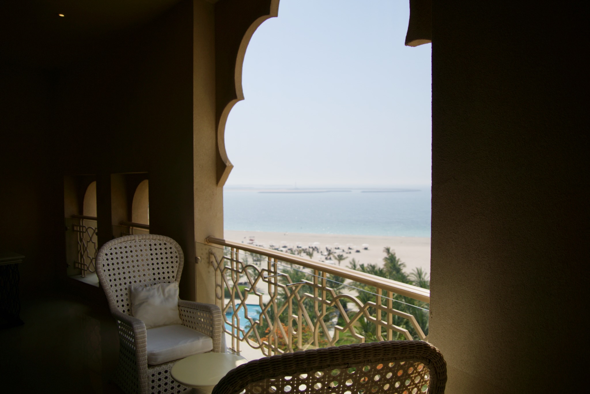 Balkon mit Meerblick