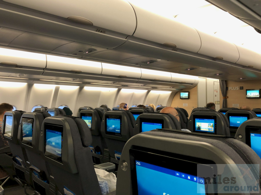 SAS Premium Economy in der Airbus A330