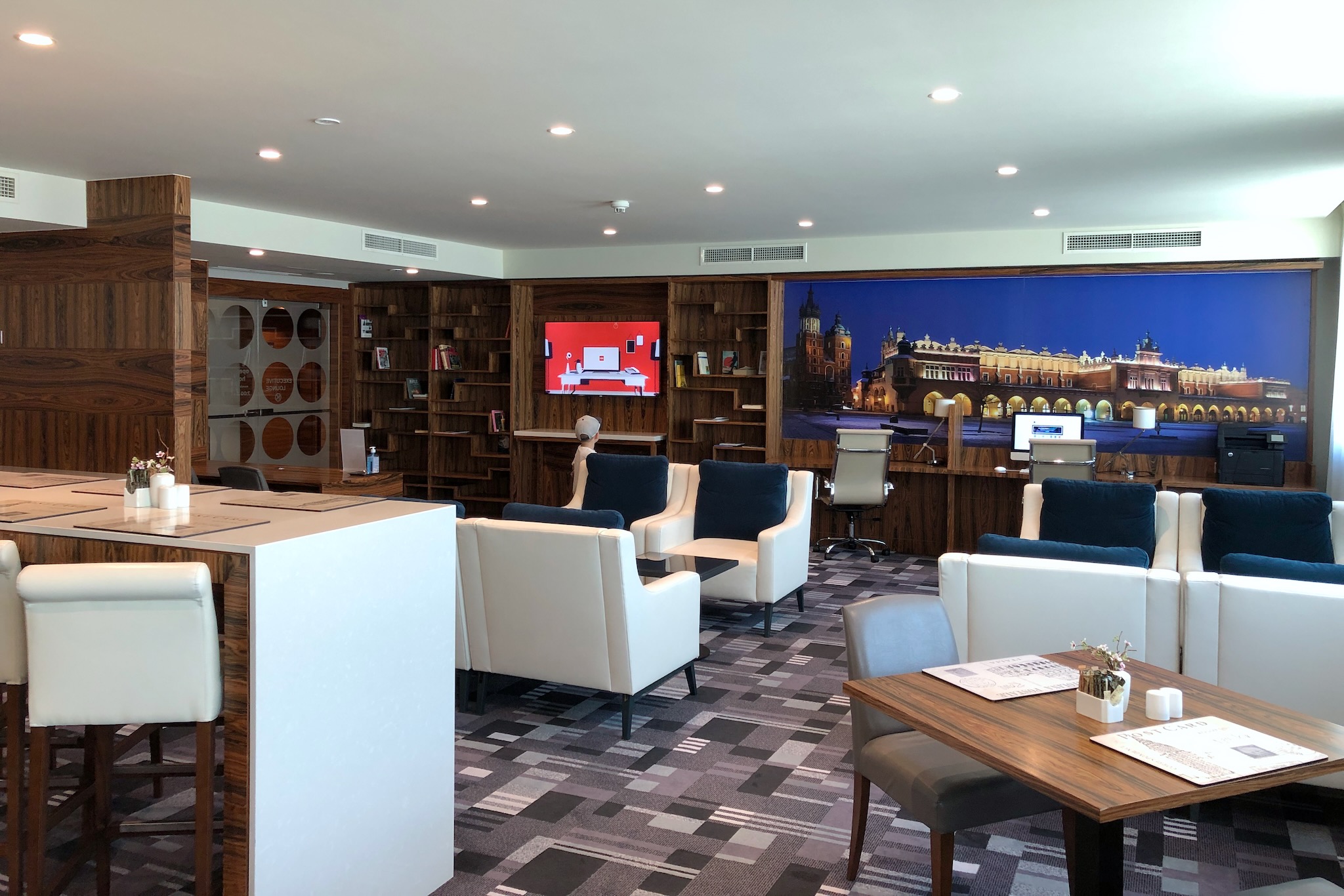 Business Center in der Executive Lounge