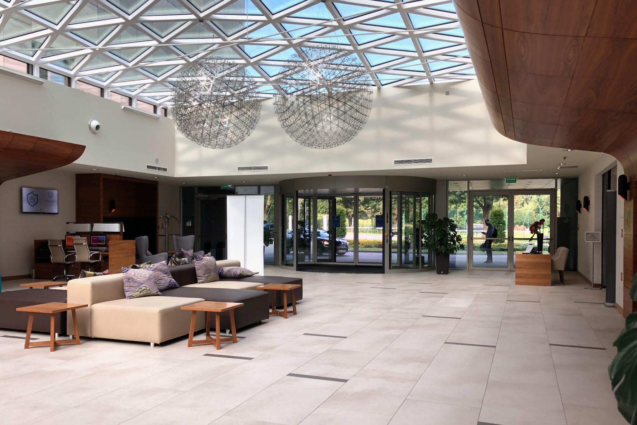 Lobby des DoubleTree by Hilton Krakau