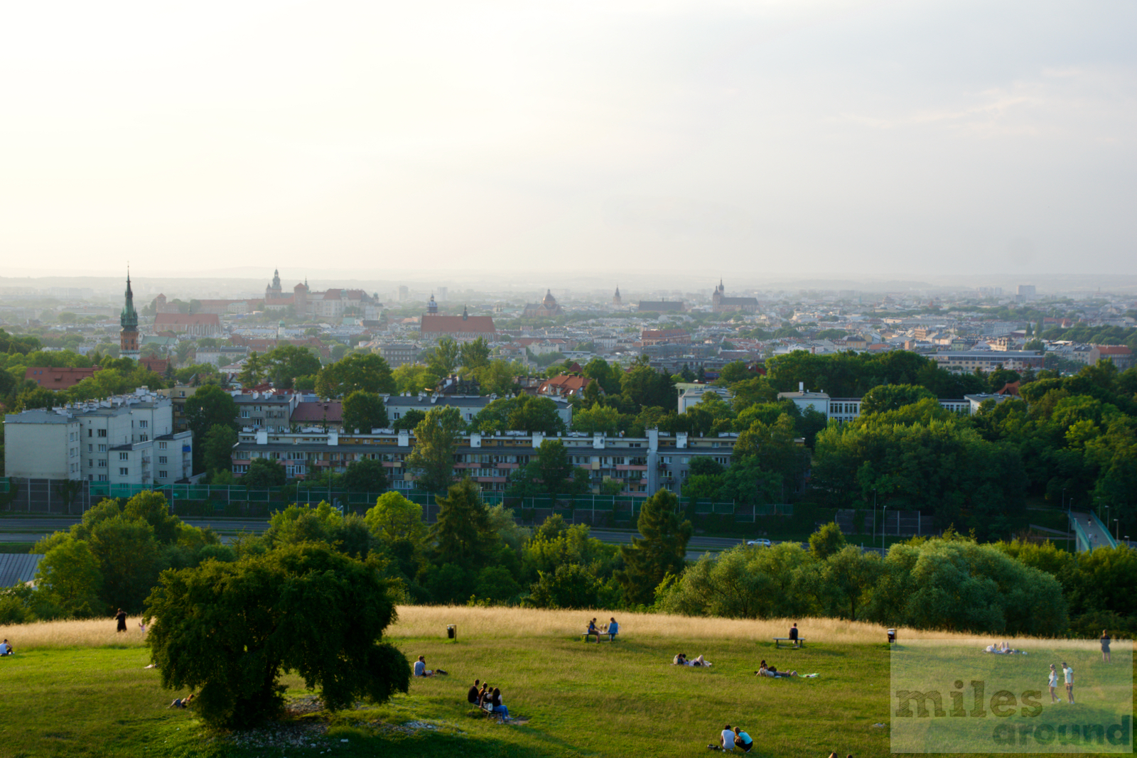 Blick über Krakau