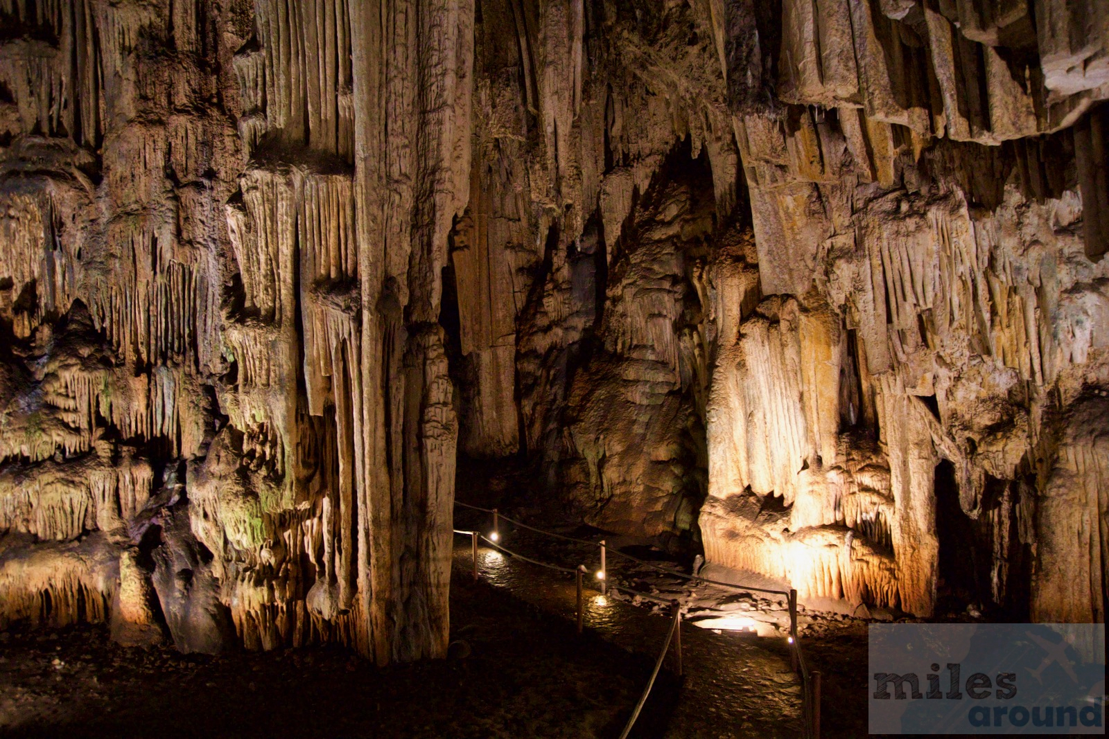 Hauptkammer der Gerontospilios Höhle