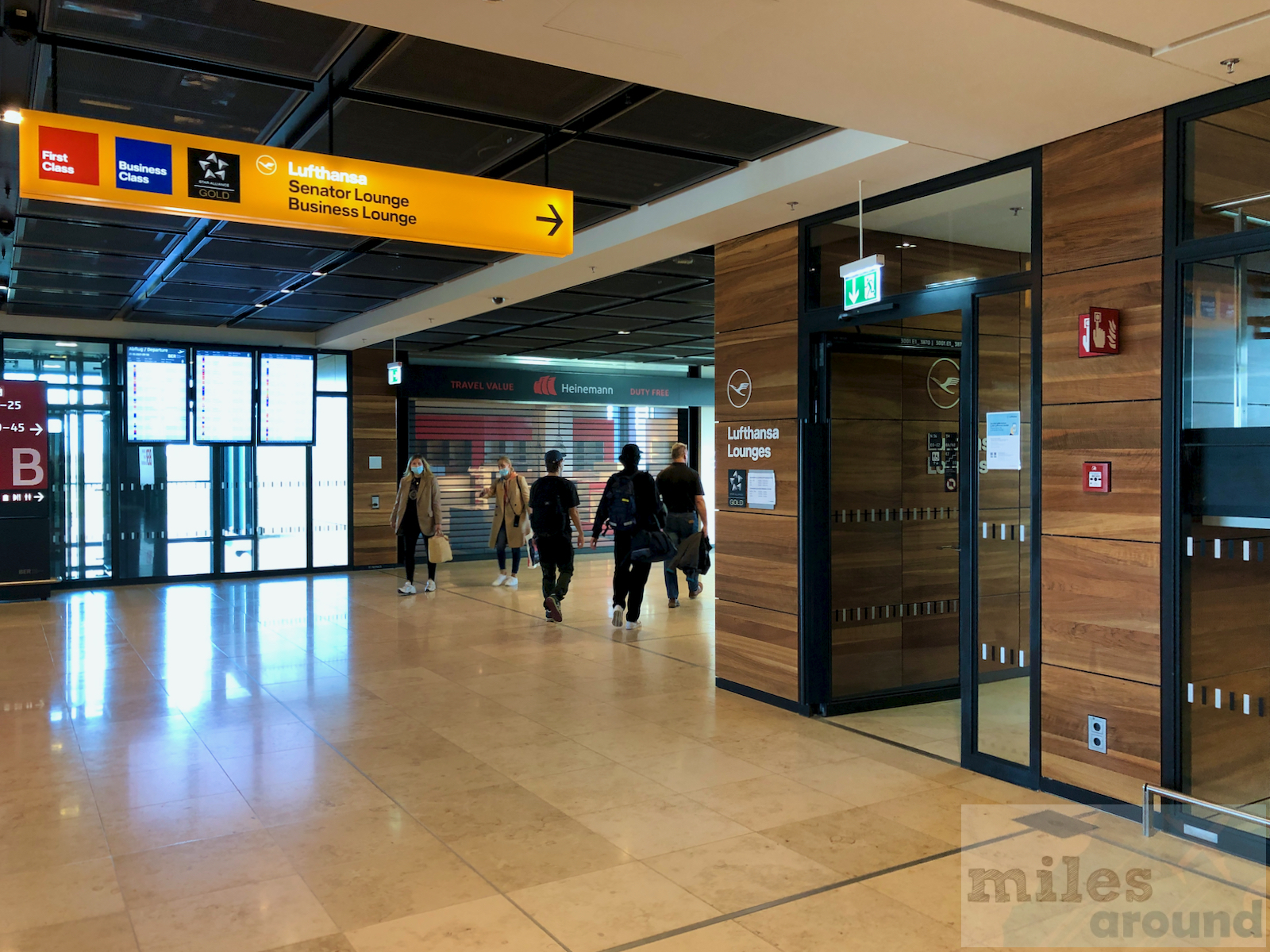 Zugang zur Lufthansa Senator / Business Lounge am Flughafen BER