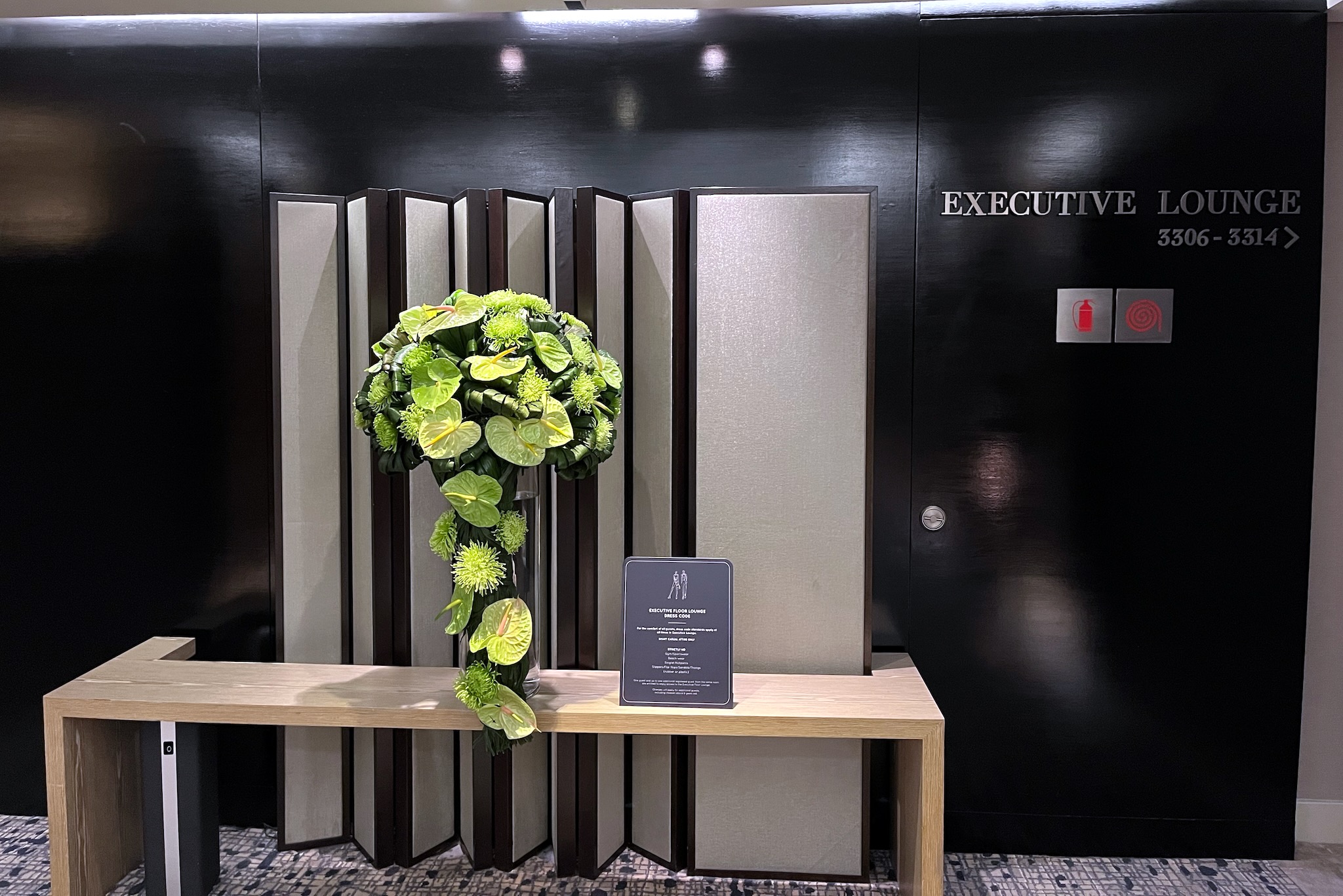 Executive Lounge im Hilton Kuala Lumpur