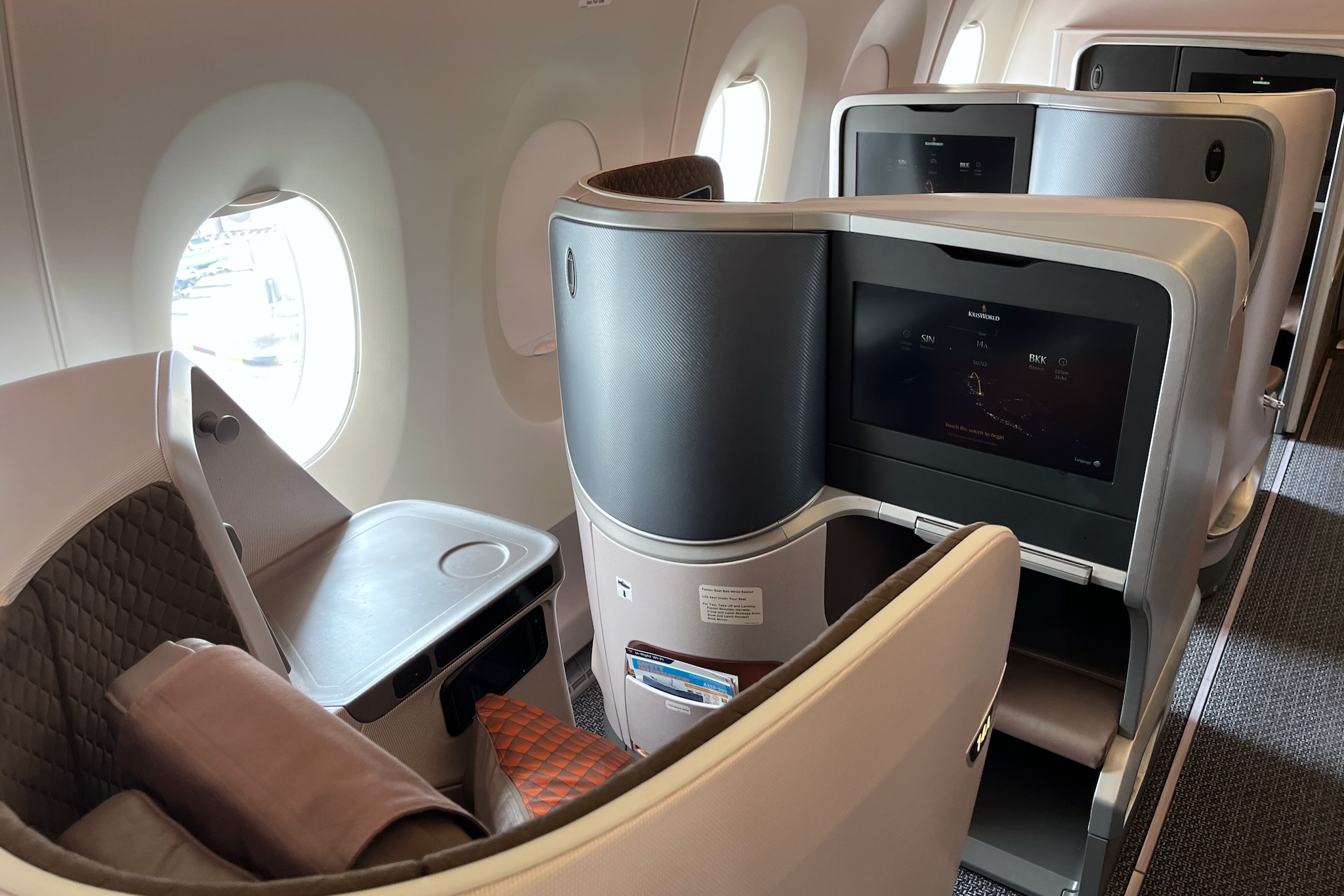 Read more about the article Singapore Airlines Regional Business Class in der Airbus A350-900 nach Bangkok