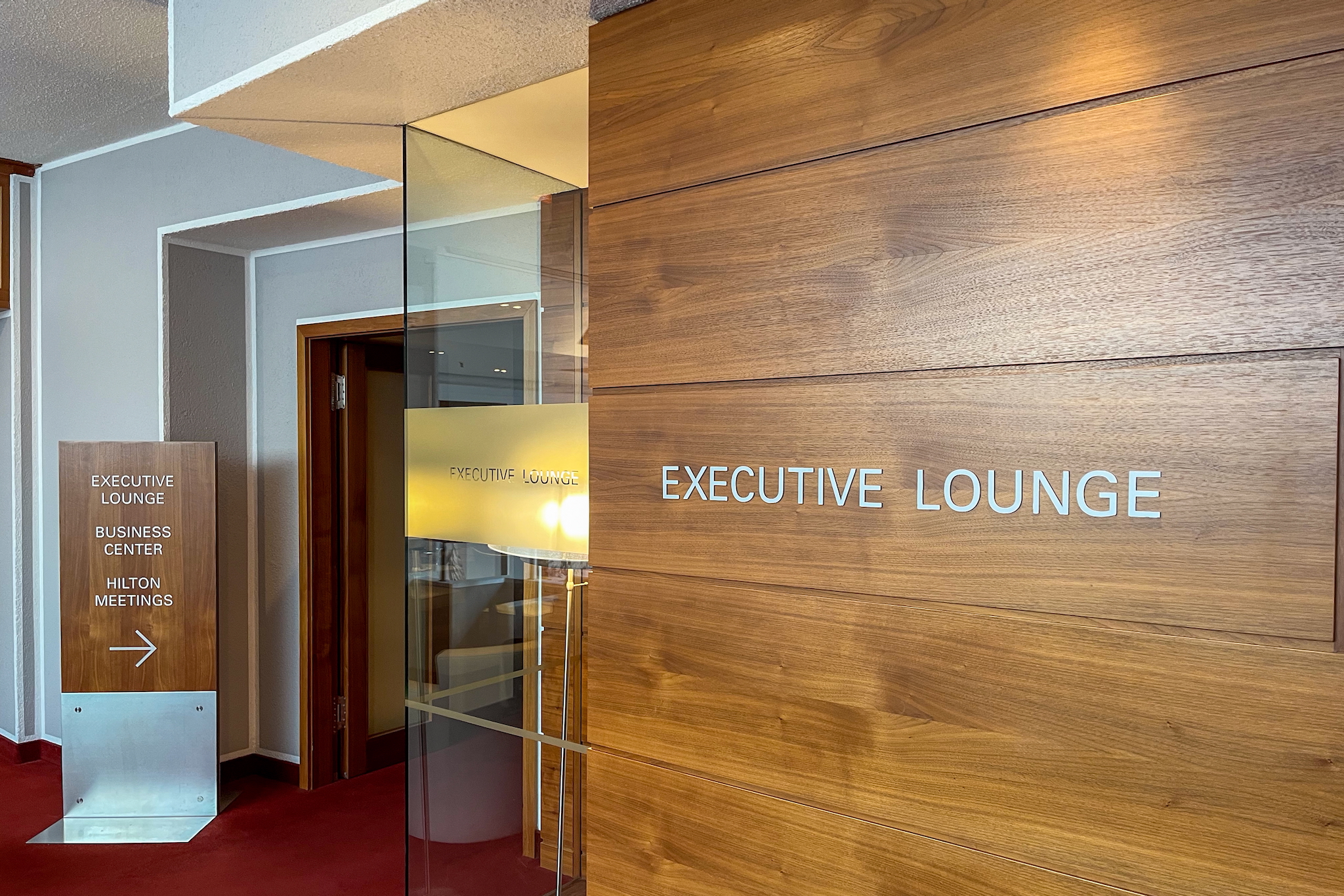 Hilton Dresden 35 Executive Lounge at the Hilton Dresden