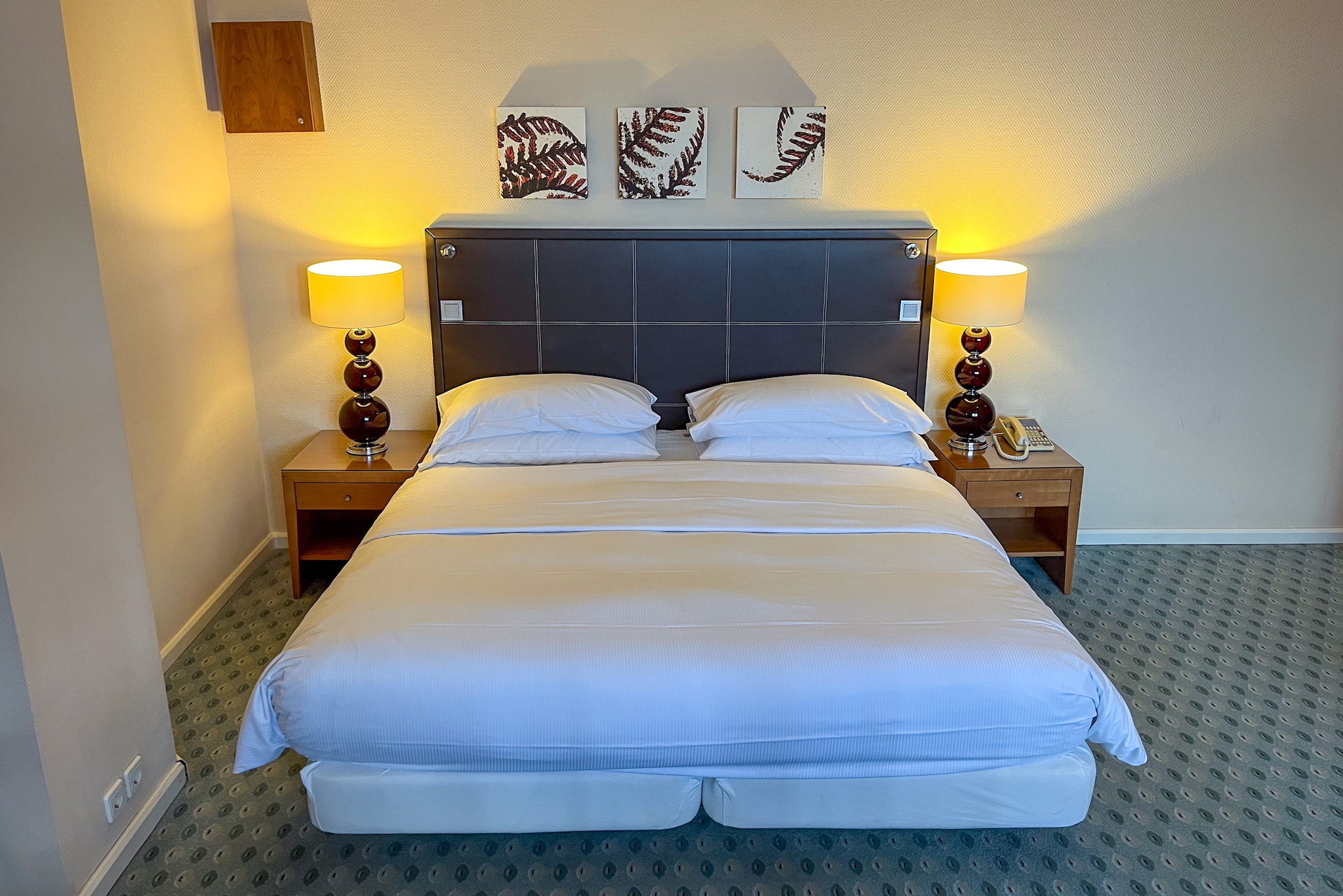Hilton Dresden 22 Comfortable double bed
