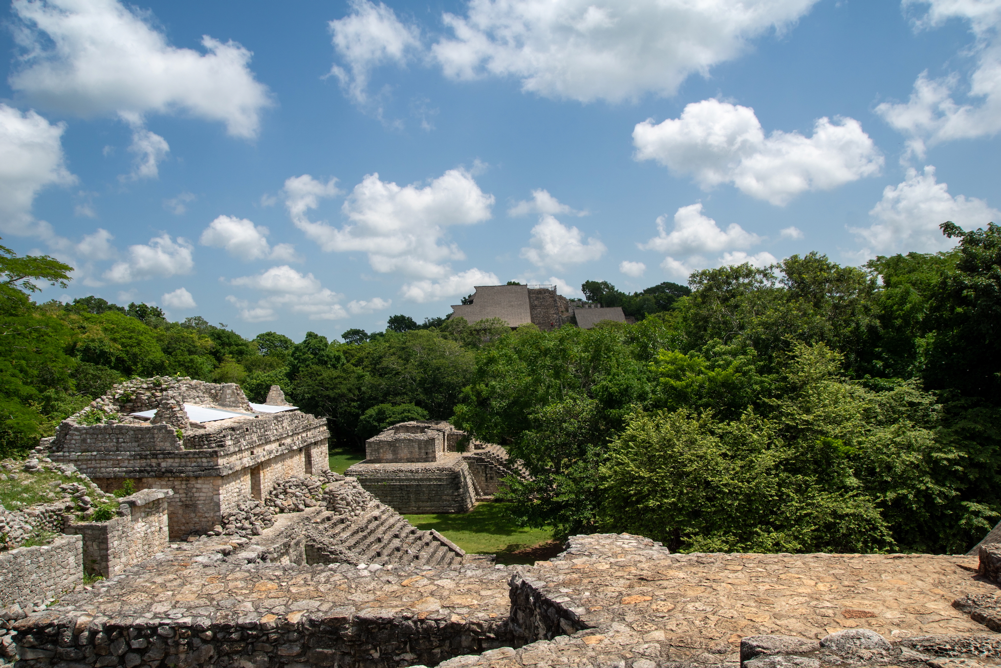 Yucatán Mexiko – unsere Highlights und Tipps für eine unvergessliche Rundreise 18 Blick auf den Plaza Sur