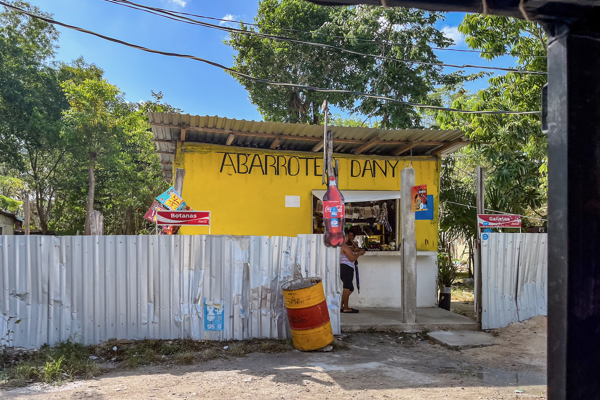 Yucatán Mexiko – unsere Highlights und Tipps für eine unvergessliche Rundreise 36 Kiosk im Dorf der Einheimischen