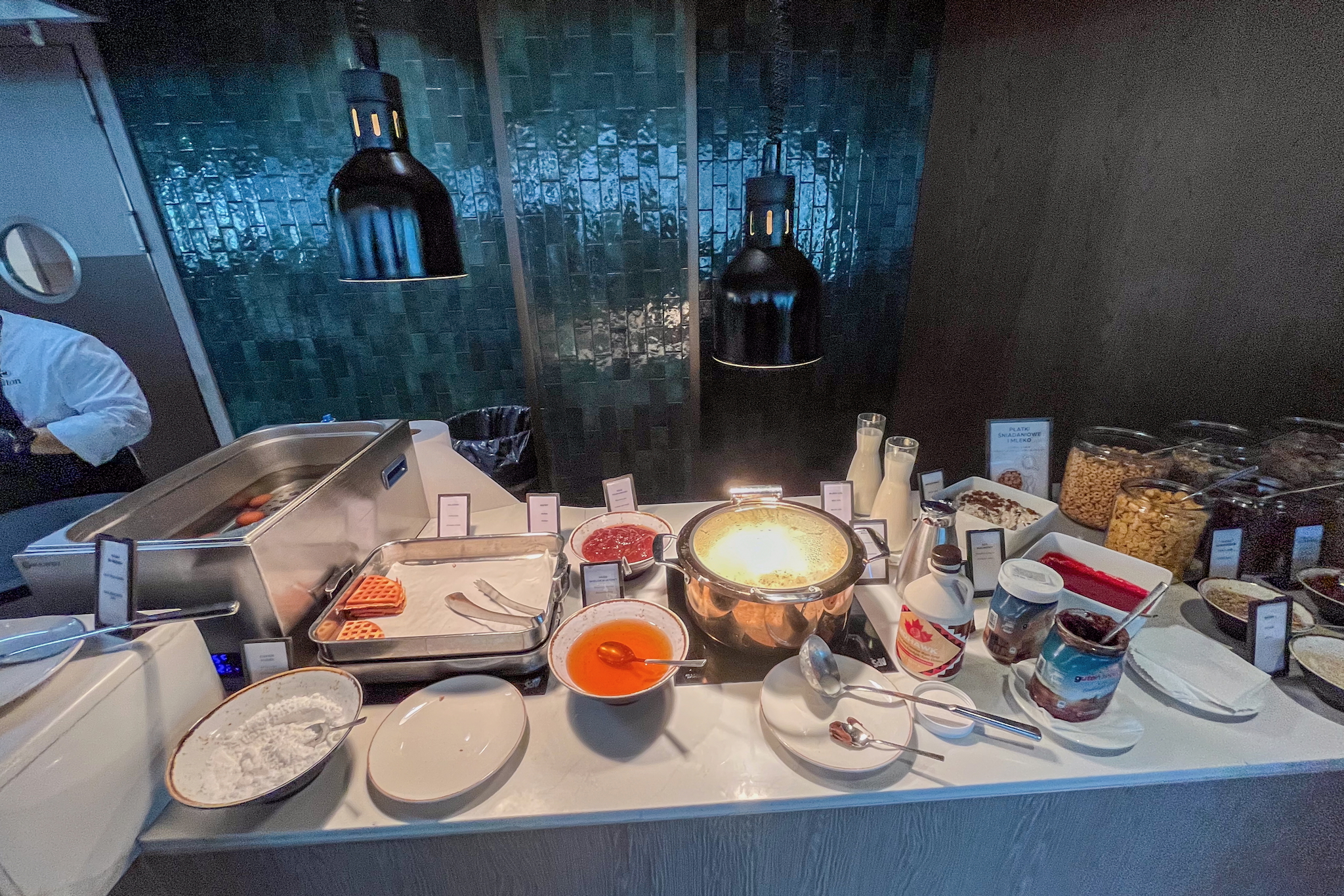 Hilton Swinemünde Resort & Spa 33 Live-Cooking-Station für Eierspeisen