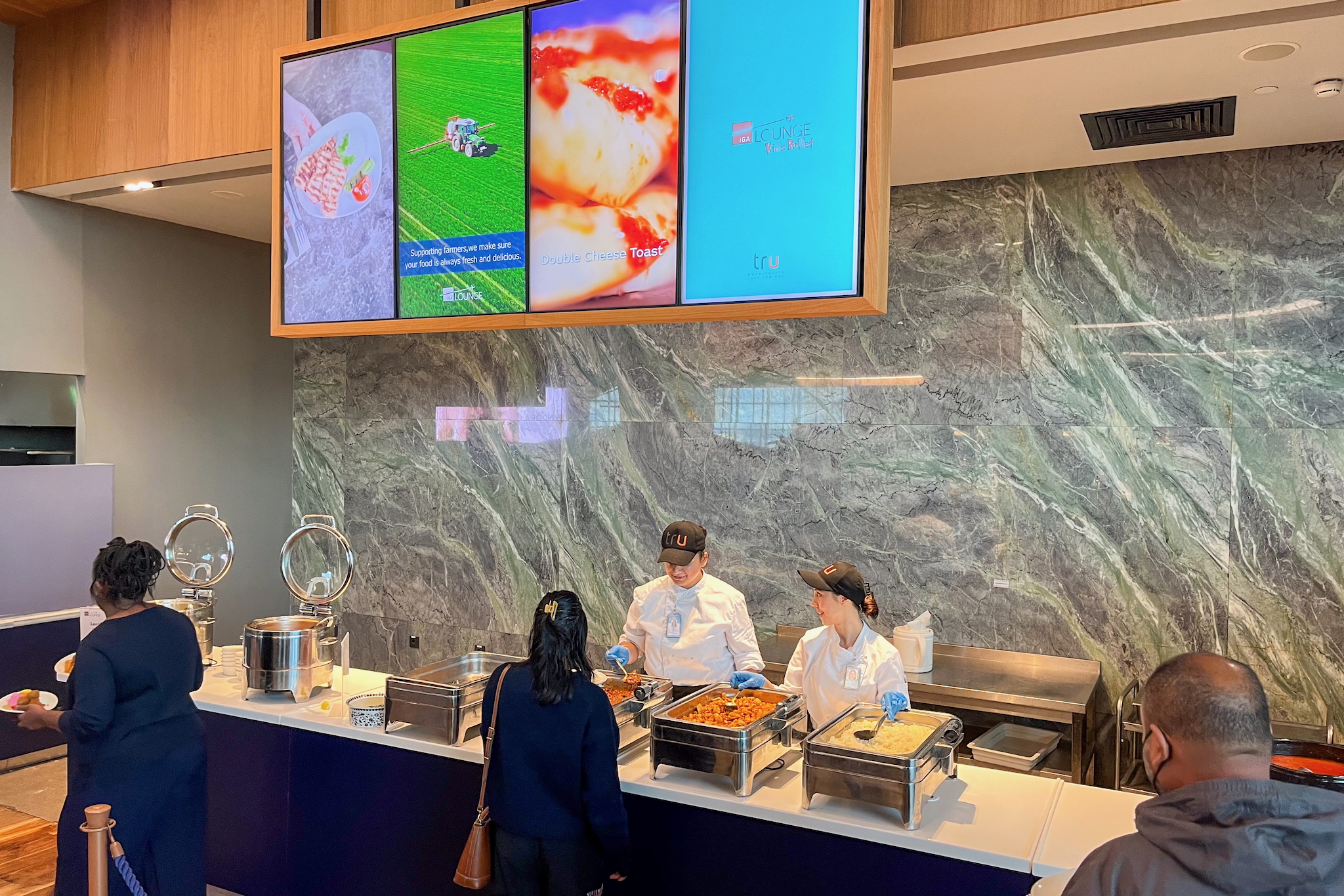 iGA Lounge Istanbul 29 Live-Cooking-Stationen