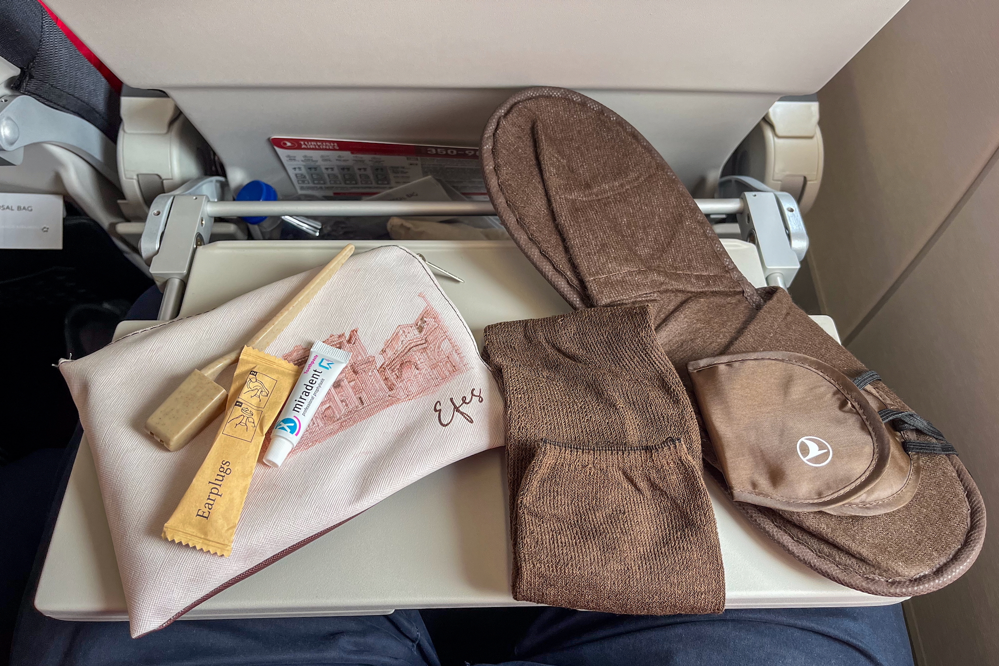 Turkish Airlines Economy Class Amenity Kit
