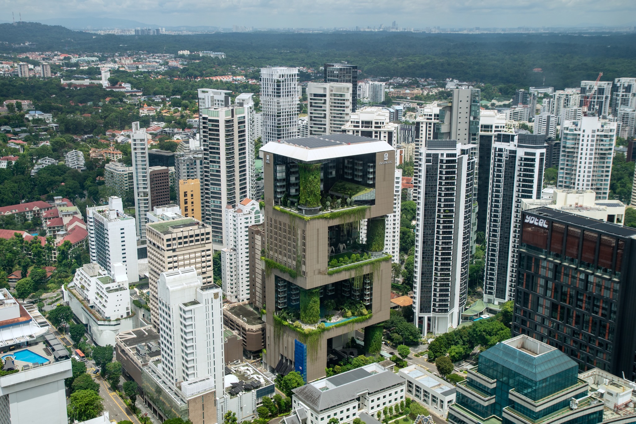 Hotels entlang der Orchard Road