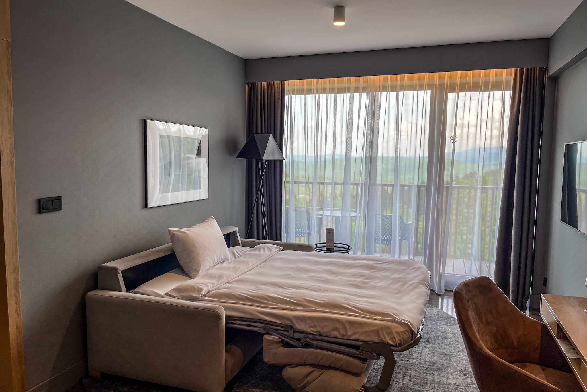 wohnzimmer mit schlafsofa Wohnzimmer mit Schlafsofa