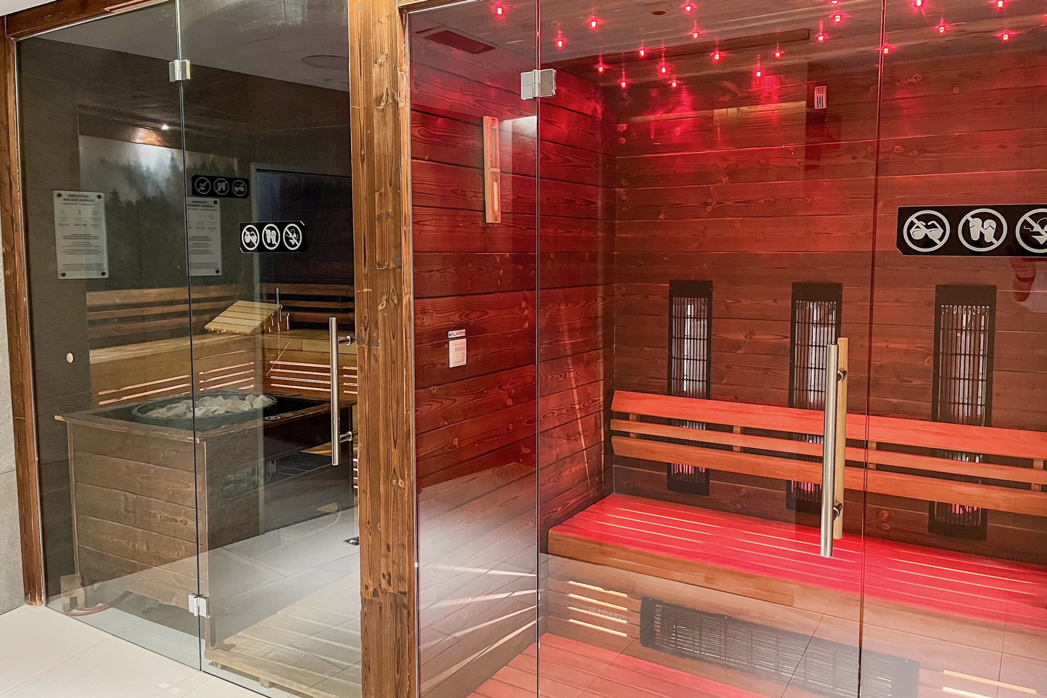 finnischen sauna und infrarotkabine Finnischen Sauna und Infrarotkabine